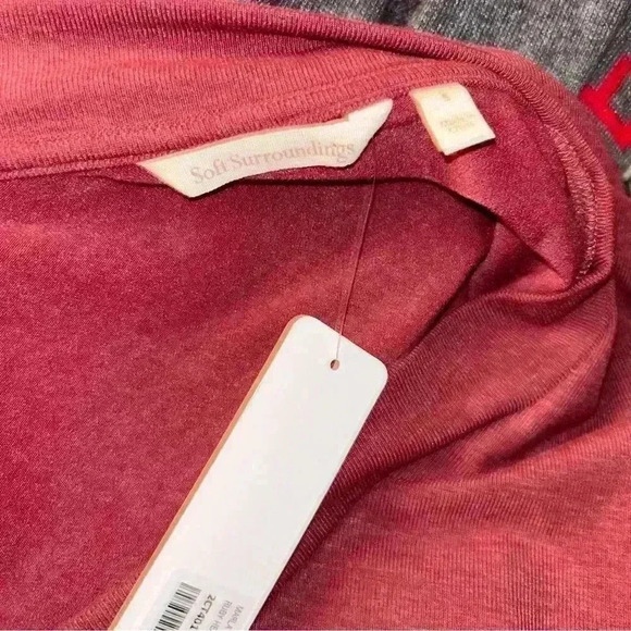 Soft surroundings Marla dress ruby heather NWT - Picture 4 of 6